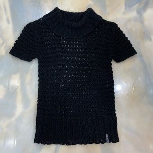 Mexx High neck crocheted top